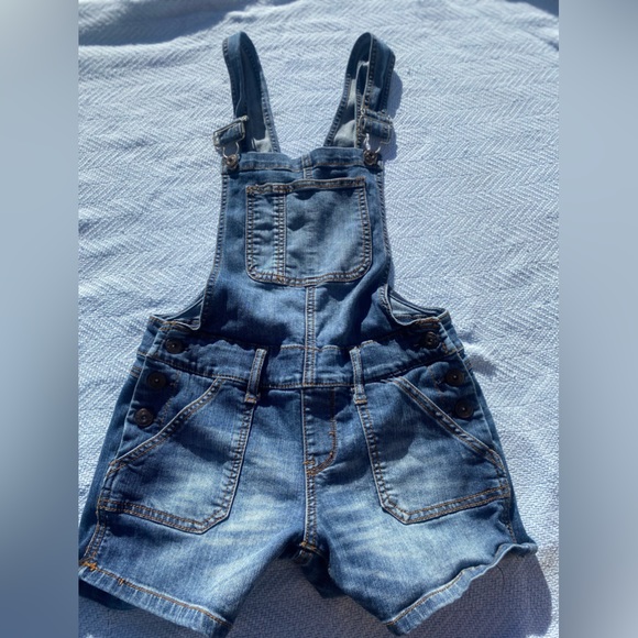 Kids Jean Overalls - Picture 1 of 3